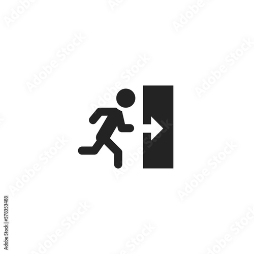 Exit - Pictogram (icon) 