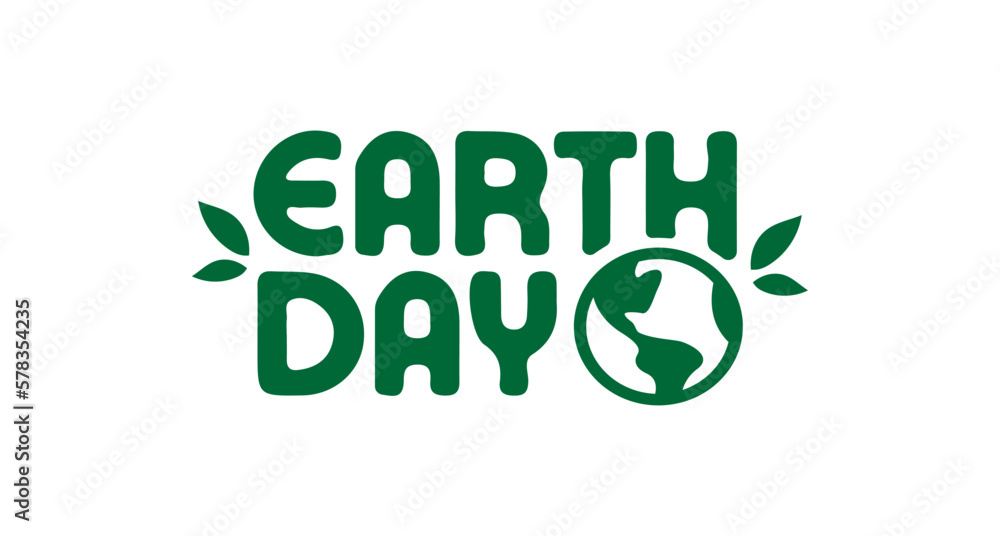 Earth day logo design with planet icon. Eco friendly design. Earth day logo design with planet icon. Eco friendly design.