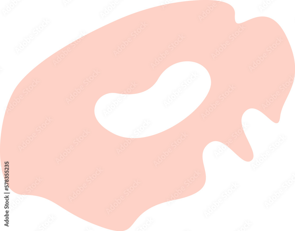 Pink geometrical blot for background Pink geometrical blot for background