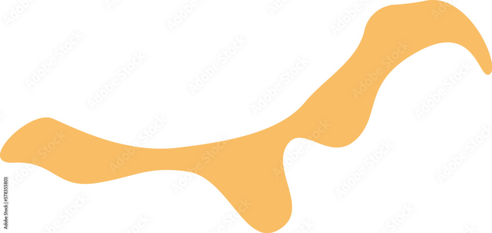 Orange blot for background Orange blot for background