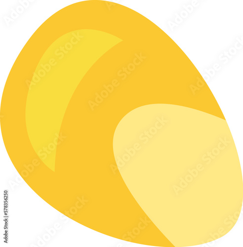 Corn seeds flat illustration Agriculture cultivation