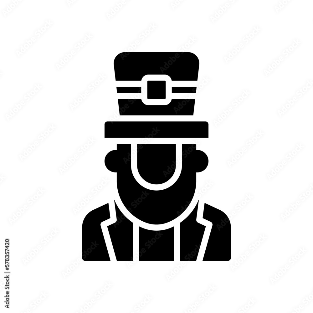 leprechaun icon for your website design, logo, app, UI. leprechaun icon for your website design, logo, app, UI.
