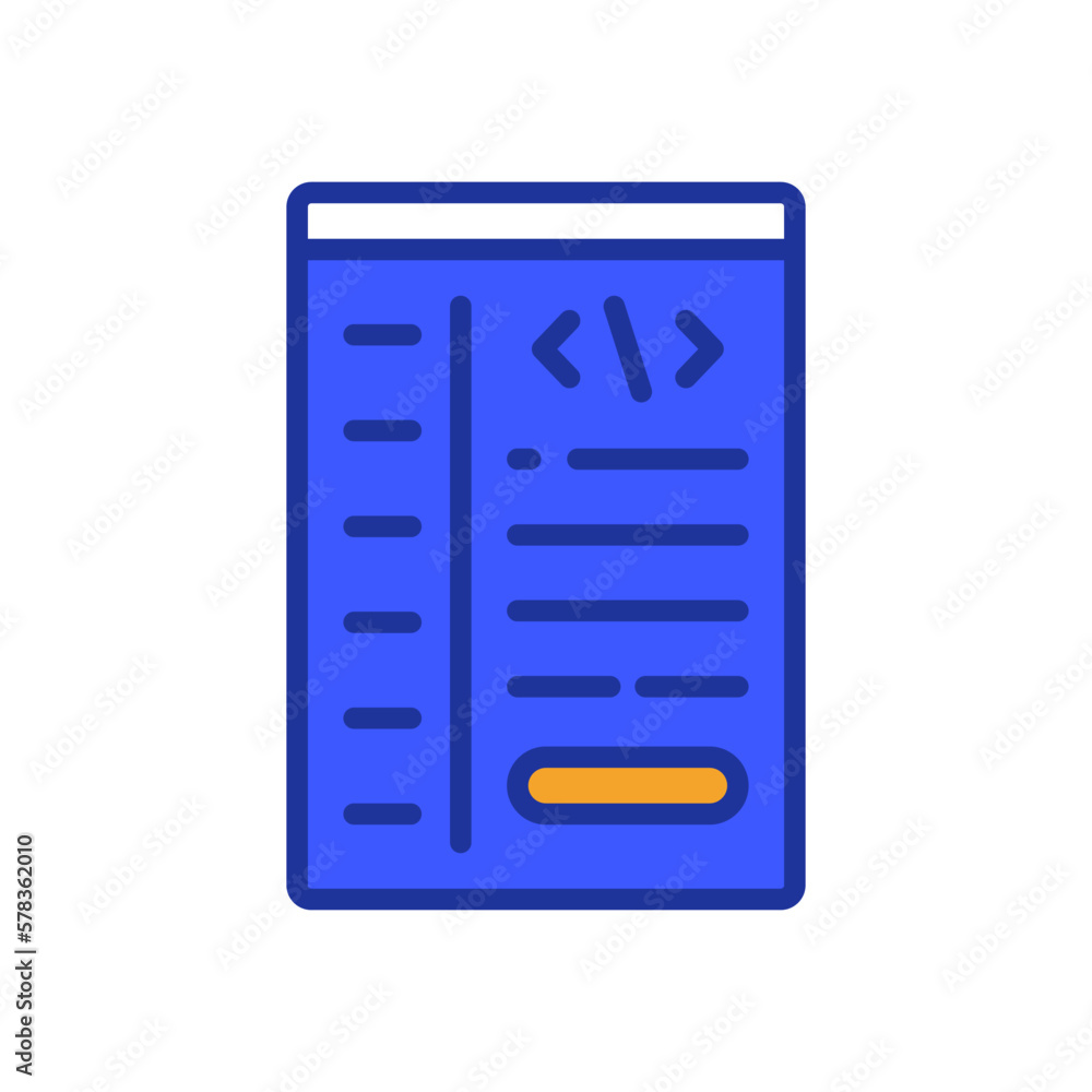 coding icon for your website design, logo, app, UI. coding icon for your website design, logo, app, UI.