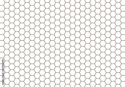 Abstract Simple hexagonal pattern background