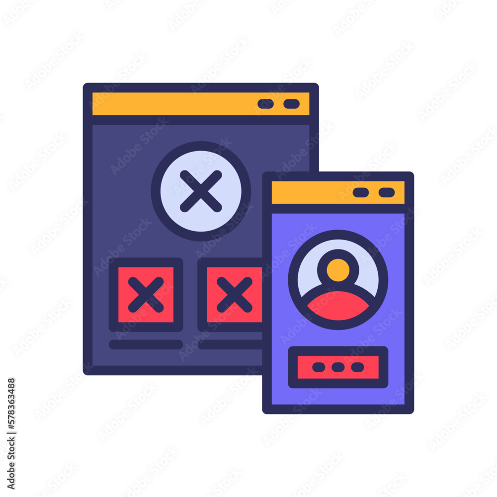 wireframe icon for your website, mobile, presentation, and logo design. wireframe icon for your website, mobile, presentation, and logo design.