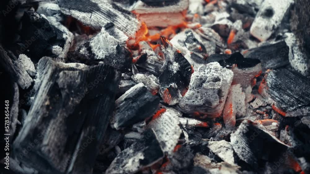 Metal grill with coals. Grilled meat. The fire is smoldering in the grill brazier. Picnic in nature. Coal burns with flame and coal flame on the grill. Burning wooden barbecue on a brazier. Metal grill with coals. Grilled meat. The fire is smoldering in the grill brazier. Picnic in nature. Coal burns with flame and coal flame on the grill. Burning wooden barbecue on a brazier.