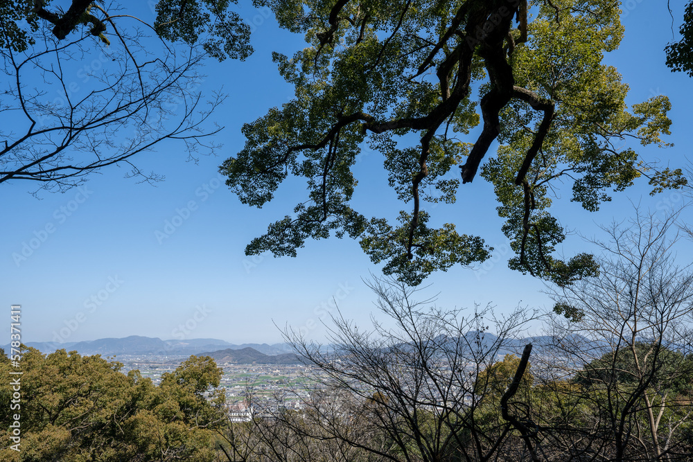 Fototapeta premium 金比羅山の風景
