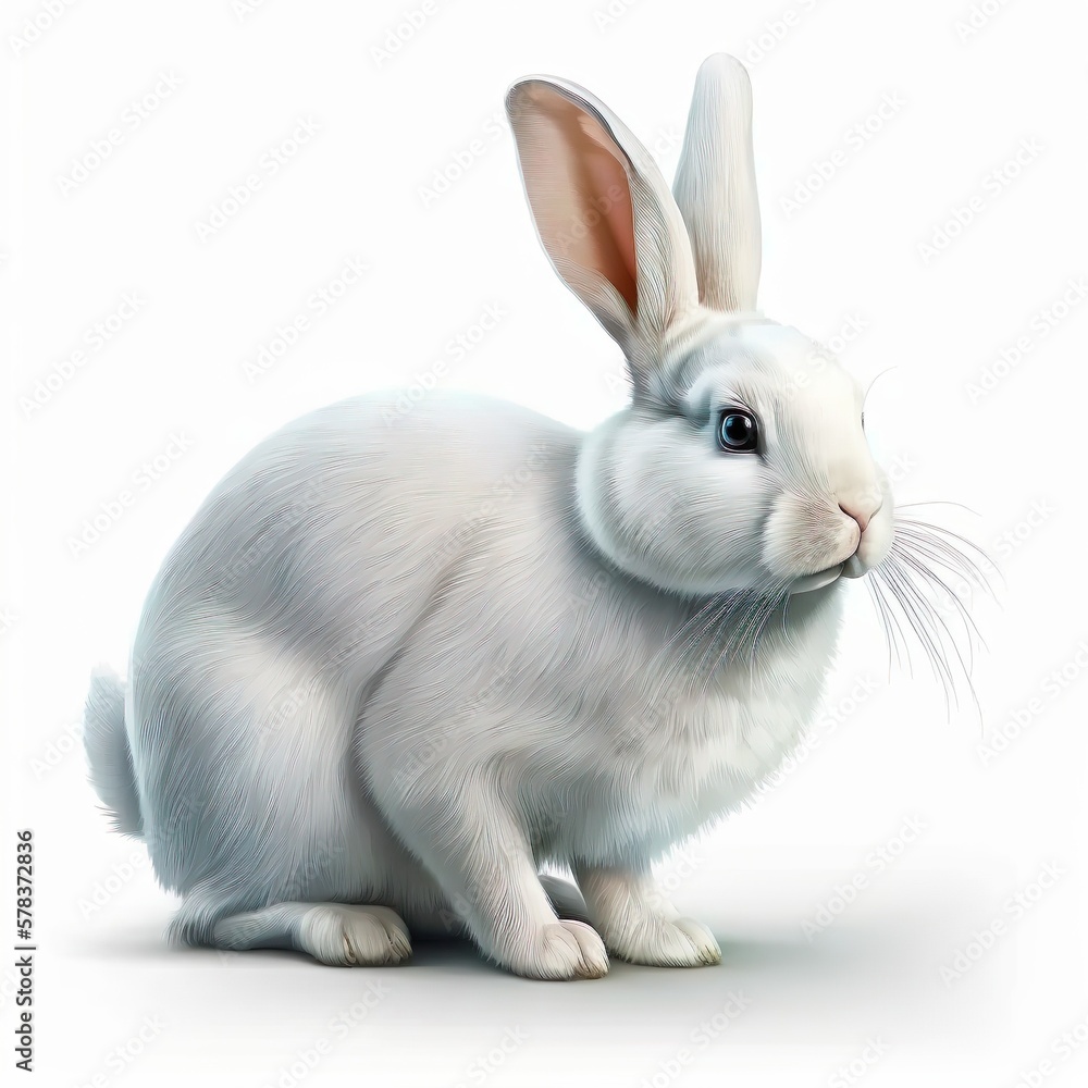 Obraz premium White Rabbit