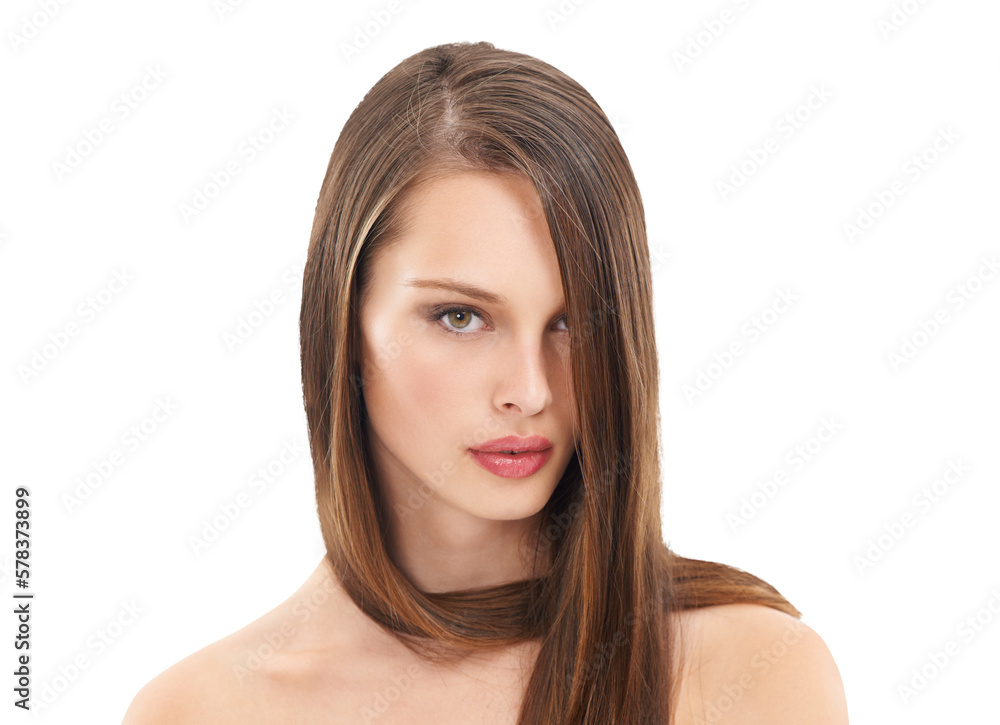 A beautiful woman undergone a salon treatment to improve the growth, wellness, and texture of her hair isolated on a PNG background. A beautiful woman undergone a salon treatment to improve the growth, wellness, and texture of her hair isolated on a PNG background.