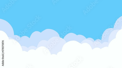 空にハートを描く　バレンタインデー　ホワイトデー