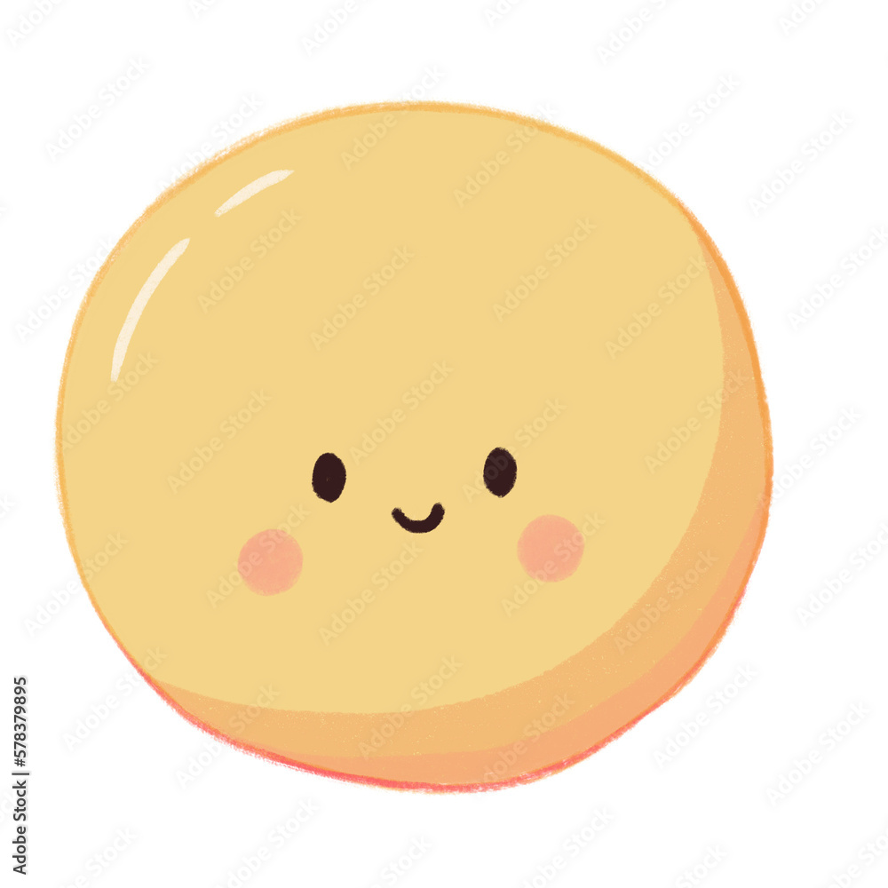 Obraz premium Yellow Smiling Face 