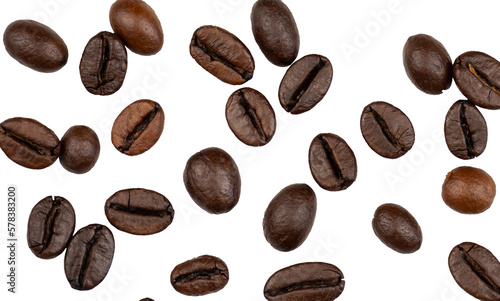 Detail coffee bean for background