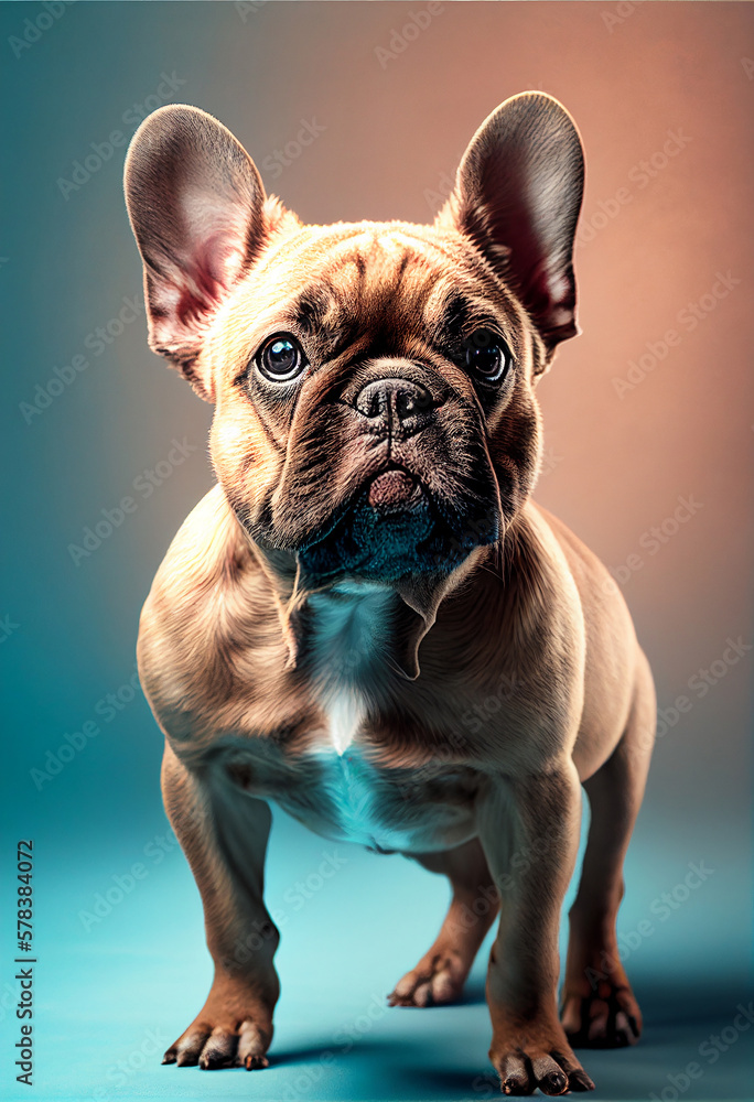 French Bulldog - studio shot