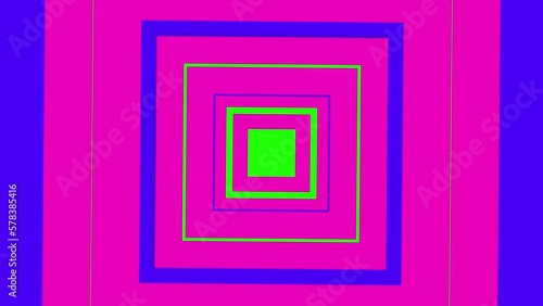 Colorful Flat Background Seamless Looping Motion