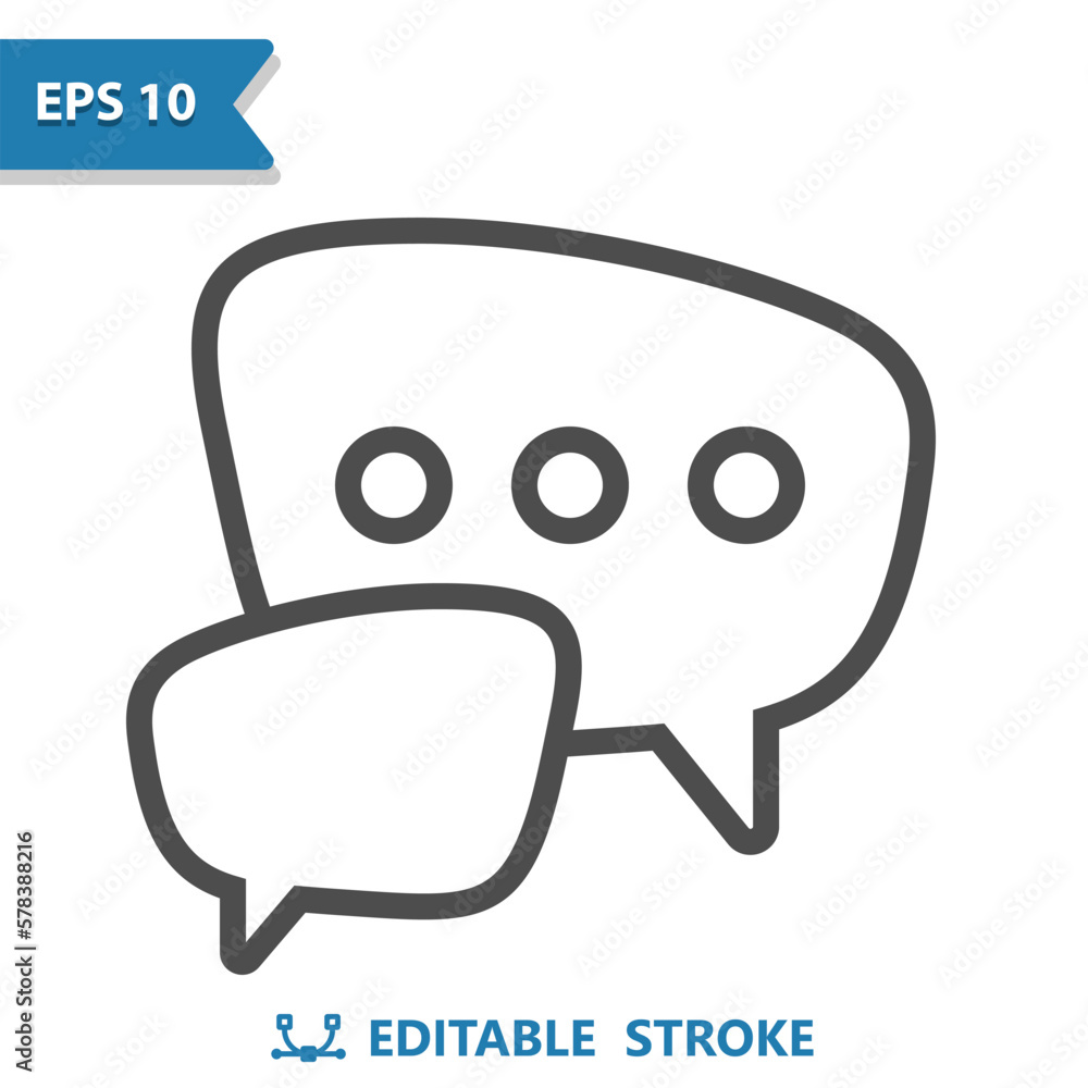 Chat Bubbles - Speech Bubbles Icon Chat Bubbles - Speech Bubbles Icon