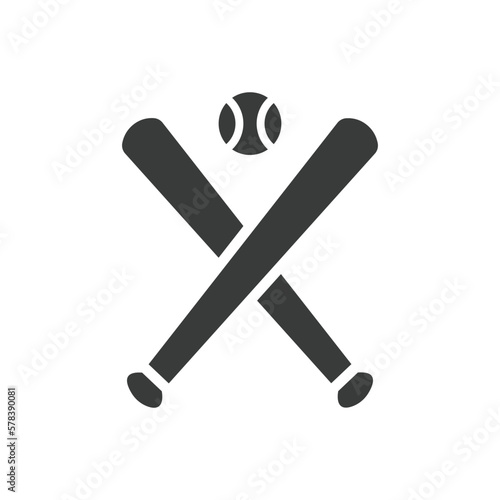 baseball bat icon design vector template