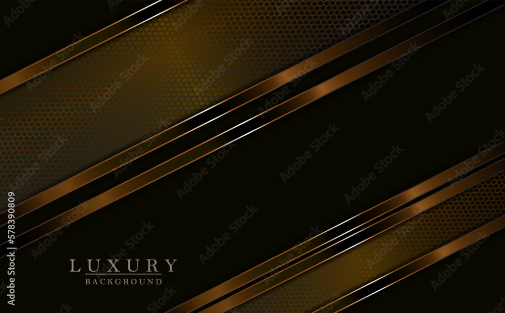 Brown geometric composition with mesh slanting curtains with a shiny border Brown geometric composition with mesh slanting curtains with a shiny border
