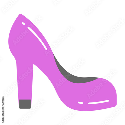 Adorable vector design of high heels, footwear premium icon
