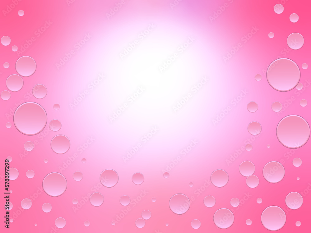Beautiful pink-white abstract background illustration