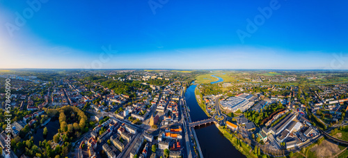 The city of Gorzów Wielkopolski is situated in the Lubuskie Voivodeship in the western part of Poland.