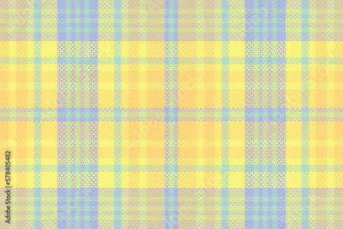 Tartan Plaid With Summer Color Pattern.