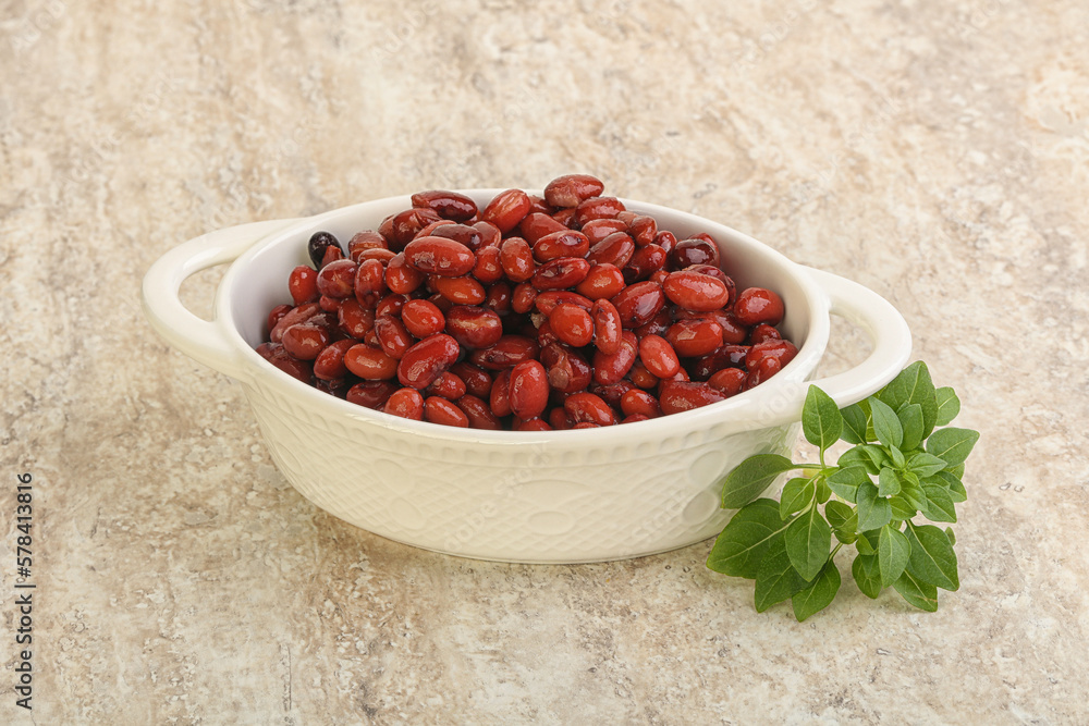 Red kidney bean in the bowl Red kidney bean in the bowl