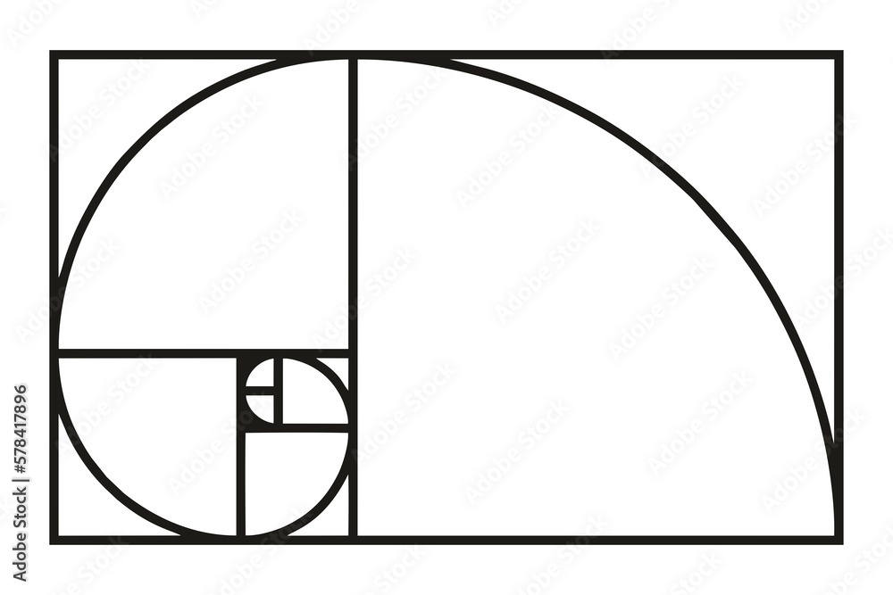 the golden ratio isolated image the golden ratio isolated image