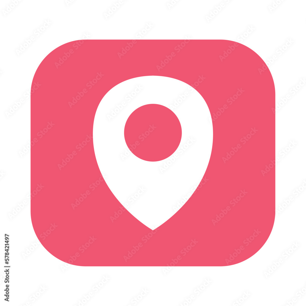 flat location button