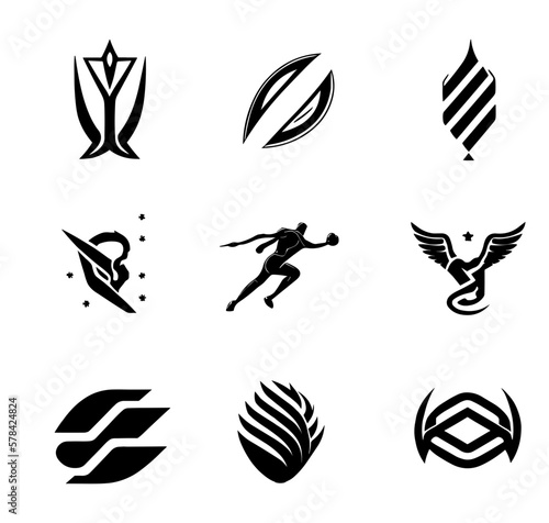 Abstract Shapes Logo