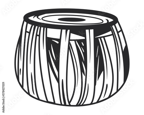 flat drum design