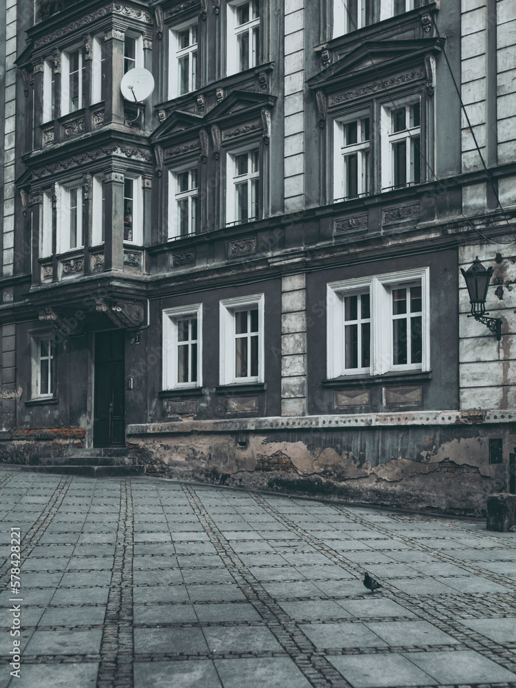 tenement house in the old town square