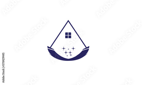 House Cleaning Logo, Cleaning Service Logo