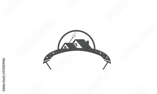 House Cleaning Logo, Cleaning Service Logo