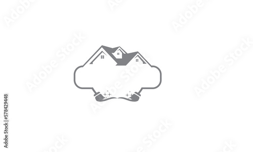 House Cleaning Logo, Cleaning Service Logo