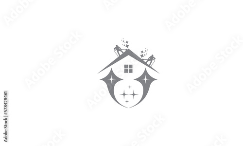 House Cleaning Logo, Cleaning Service Logo