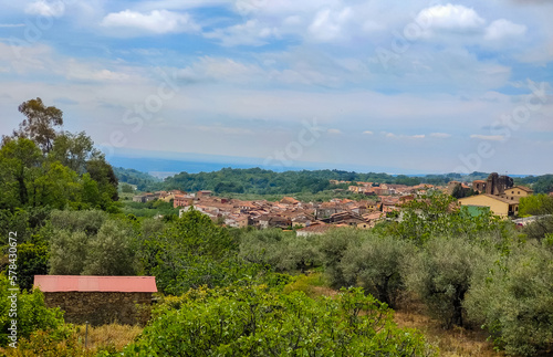 Village in the mountains