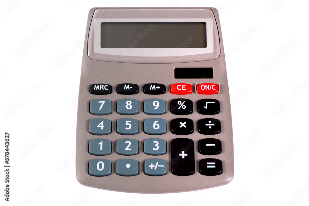 isolated calculator over transparent background isolated calculator over transparent background