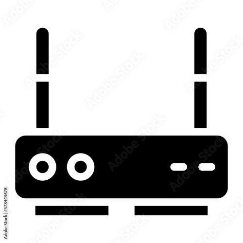 wi-fi router glyph 
