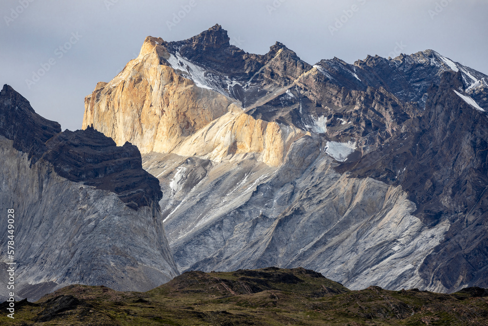 Impressive mountains of Torres del Paine National Park in Chile, Patagonia, South America