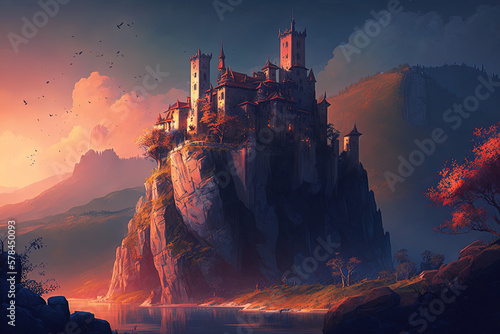 Magnificent Castle and City of Medevia