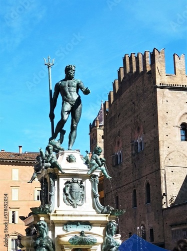 Estatua de Neptuno en Bolonia