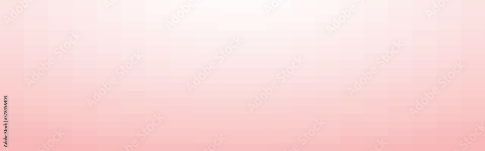 Abstract white and pink gradient rectangles mosaic banner background. Vector illustration.	