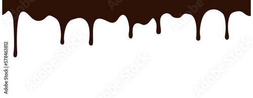  Chocolate sauce dripping, easter, confectionery, transparent background