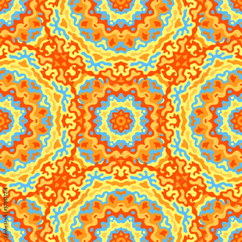 Modern seamless pattern. Simple repeat elements summer fashion.