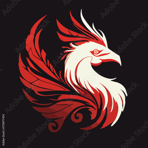 dashing and awesome rooster vector illustration art © richard