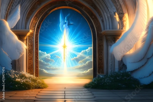 Fototapet The Door To Heaven