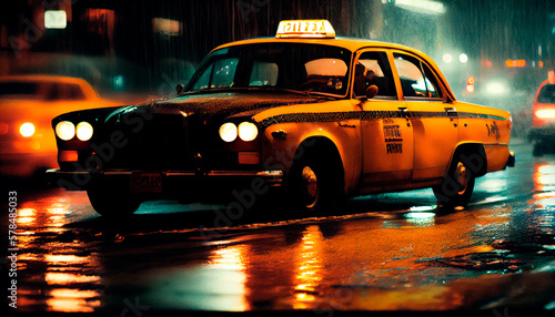 Foto Yellow Taxi