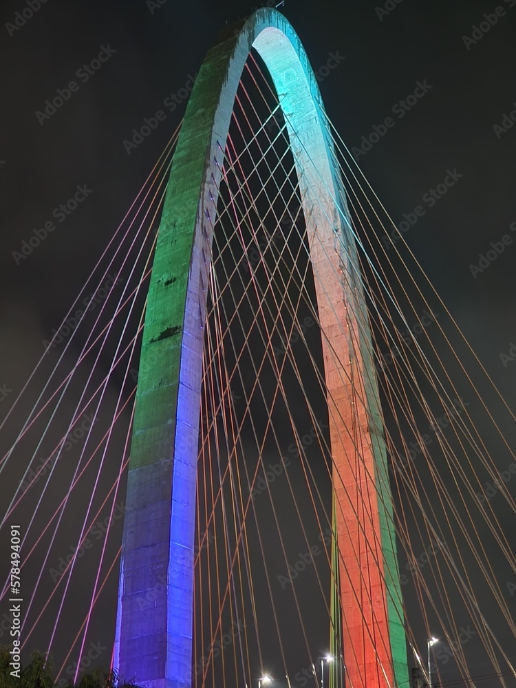 Obraz premium bridge at night