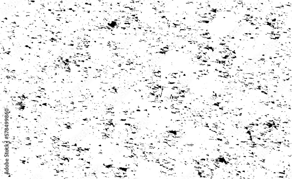 Rough black and white texture vector. Distressed overlay texture. Grunge background. Abstract textured effect. Vector Illustration. Black isolated on white background. EPS10