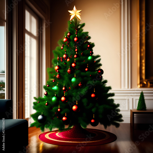 Enchanting Christmas Tree Wonderland   High-Quality Holiday Tree Images for Your Creative Design Projects